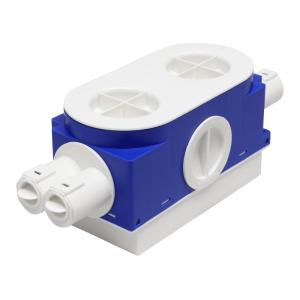 Apparatboks Twistline Dobbeltboks Dybde Studs 4x16/20mm Malmbergs 1420414