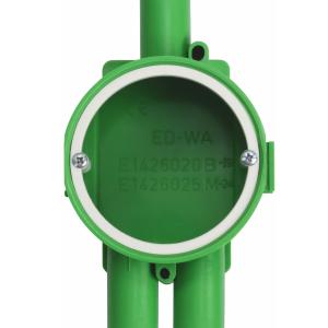 Apparatdåse 13 mm Grøn, Malmbergs 1420520