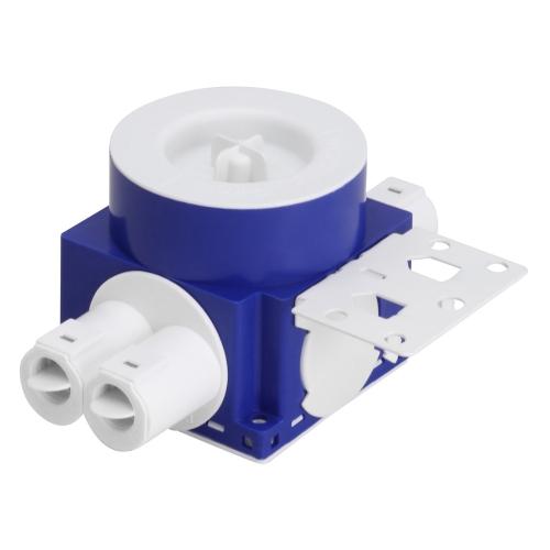 Apparatboks Twistline Enkeltboks 26mm Tud 4x16/20mm Skinnebeslag Malmbergs 1420634