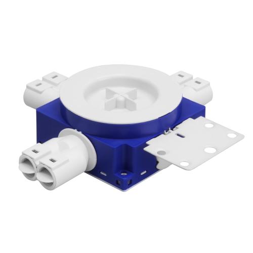 Samledåse 83mm Twistline 42 Tud 6x16/20mm Bjælkebeslag Malmbergs 1420642