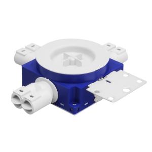 Samledåse 83mm Twistline 42 Tud 6x16/20mm Bjælkebeslag Malmbergs 1420642