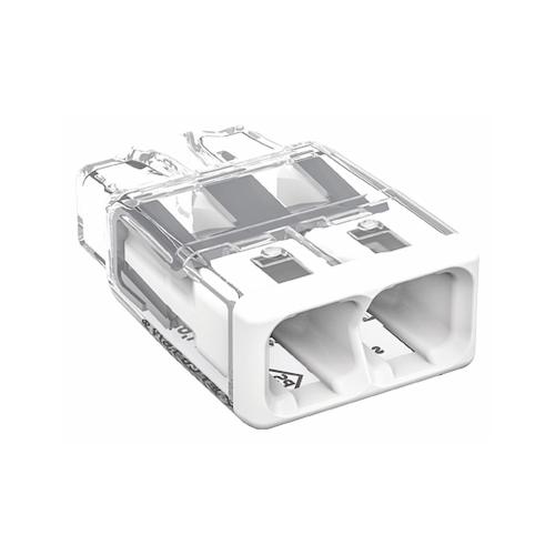 Koblingsklemme Wago 2773, 2-Pol, 4mm², 120stk, Malmbergs 1441073