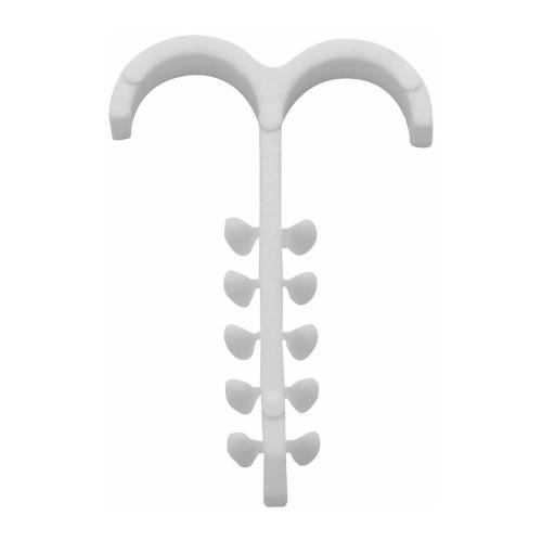 Kabel Og Rørbeslag DSS, 2x4-12mm, Hvid, 200stk, Malmbergs 1500280