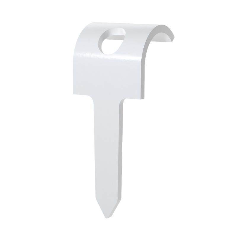 Kabelklammer För Trä, M-30, 8-12mm, 16mm, Vit, 150st, Malmbergs 1500425