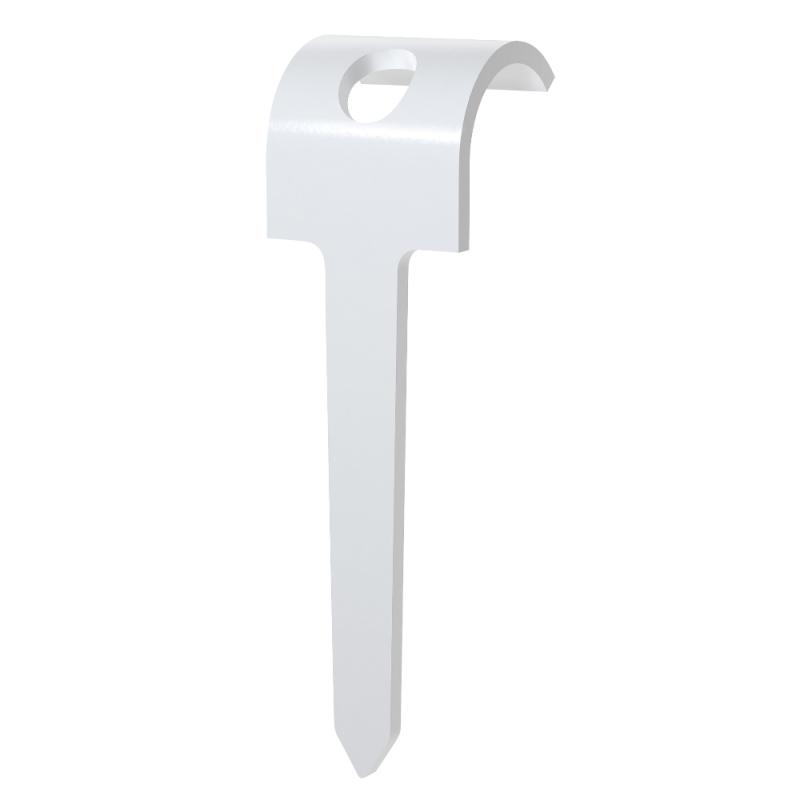 Kabelklammer För Trä, M-30, 8-12mm, 25mm, Vit, 150st, Malmbergs 1500429