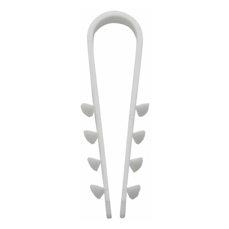Kabel Och Rörfäste DKS, 3-13mm, Vit, 200st, Malmbergs 1500860