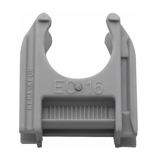 Rørklemme EC, 16mm, Grå, 100stk, Malmbergs 1500894