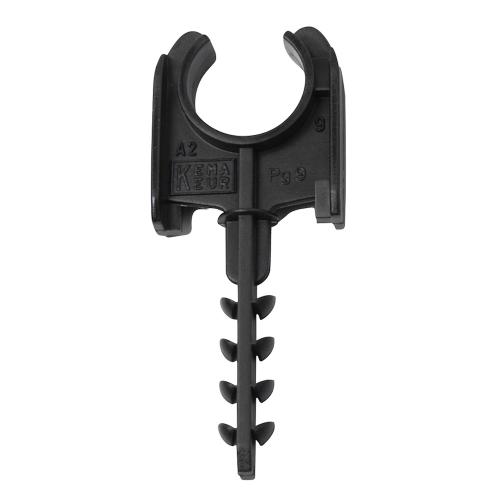 Rørmontering AKS, 16mm, Sort, 200stk, Malmbergs 1501108