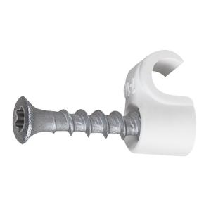 Skrueklemme Torx Plus TX20 14-20mm Hvid 75stk Ejot 1501113