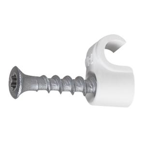 Skrueklemme Torx Plus TX20 7-10mm Hvid 100stk Ejot 1501117