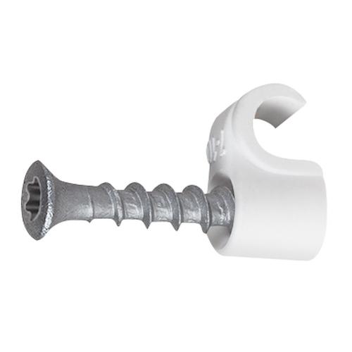 Skrueklemme Torx Plus TX20 8-12mm Hvid 100stk Ejot 1501118