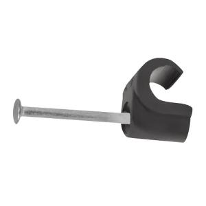 Sømklemme 4-6mm 1,2x20mm Sort 100stk Ejot 1501133