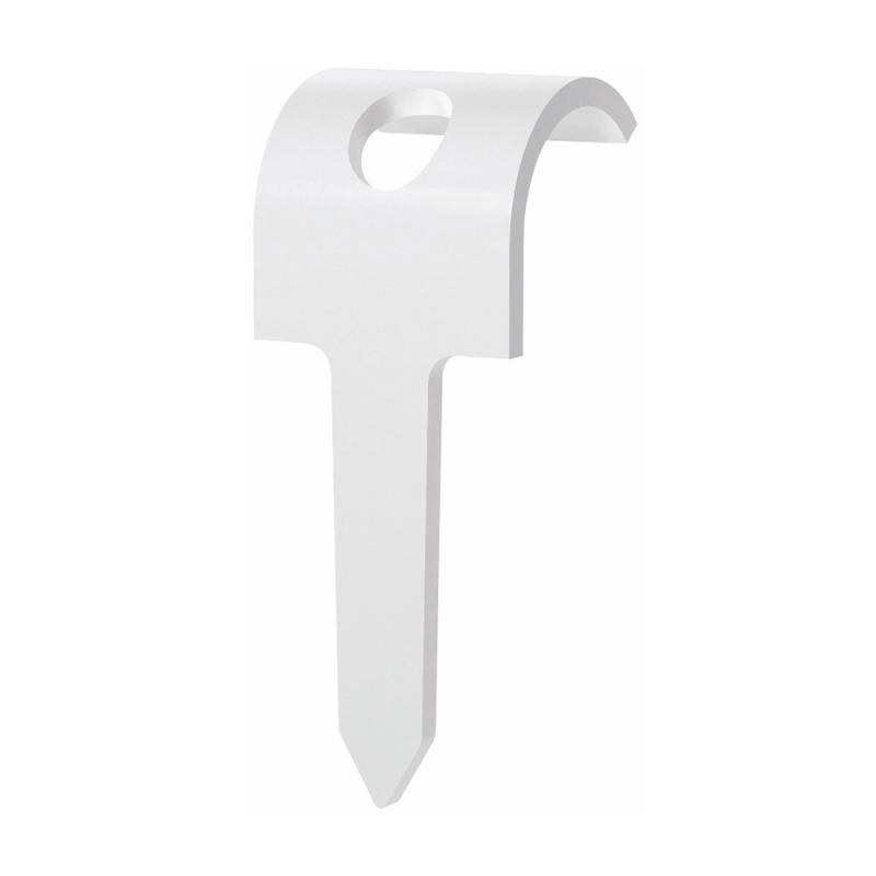 Kabelklammer För Trä, Ø8-12mm, 16mm, Vit, 200st, Malmbergs 1501853