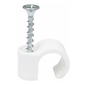 Screw Clips, 3,9x32mm, White, 100pcs, Malmbergs 1504140