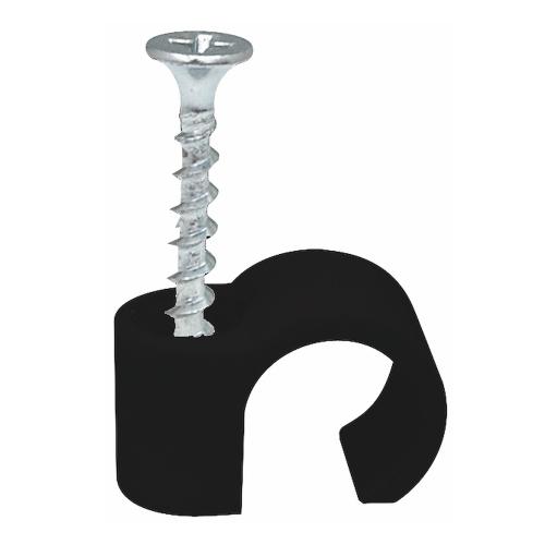 Skruvclips, 3,9x41mm, Svart, 100st, Malmbergs 1504144