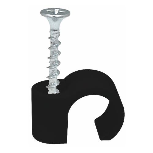 Skruvclips, 3,9x41mm, Svart, 50st, Malmbergs 1504146