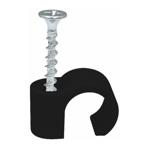 Skruvclips, 3,9x41mm, Svart, 100st, Malmbergs 1504148
