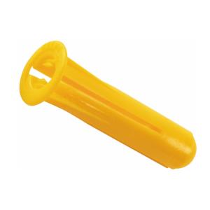 Screw Plug, 3.5-5x25mm, Yellow, 20pcs, Malmbergs 15200258