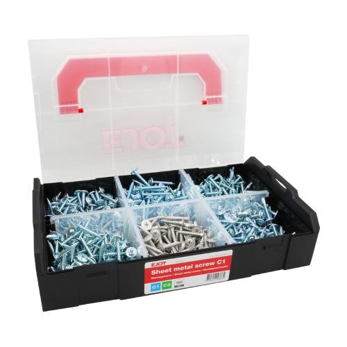 Assortment Box Mounting Screws C1/C3 850pcs Ejot 1533681