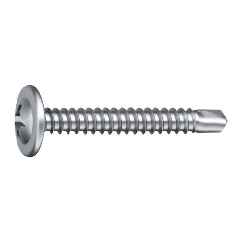 Mounting Screw With Drill Tip 4.2x14mm C1 Bright Galvanized 500pcs Ejot 1549742