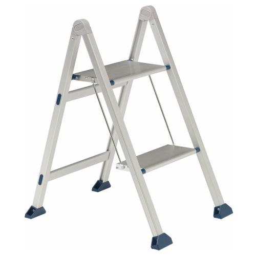 Slankt Skridt 2 Trin, 540mm, Aluminium, Malmbergs 1652010