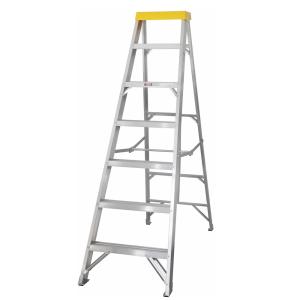 Working Ladder With Tool Shelf, 6 Steps, Malmbergs 1652185