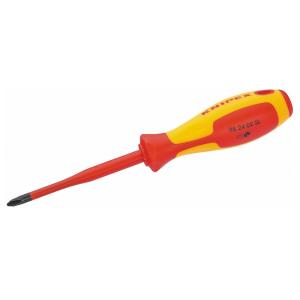 Screwdriver - Insulated 1000, PH-2, 100mm, KNIPEX 1662251