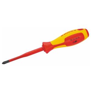 Screwdriver - Insulated 1000, PZ-2, 100mm, KNIPEX 1662259