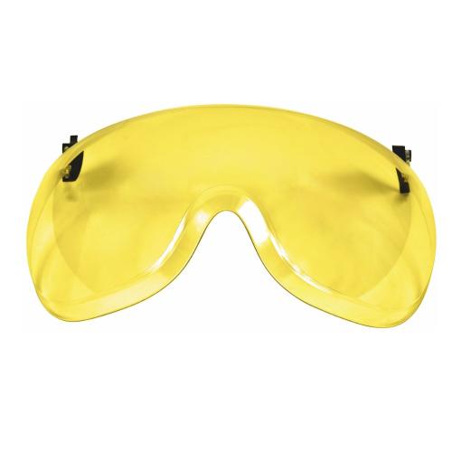 Securefit Kort Visir, AS/AF, X5-SV03-CE, Polycarbonat, Gul, Malmbergs 1684935
