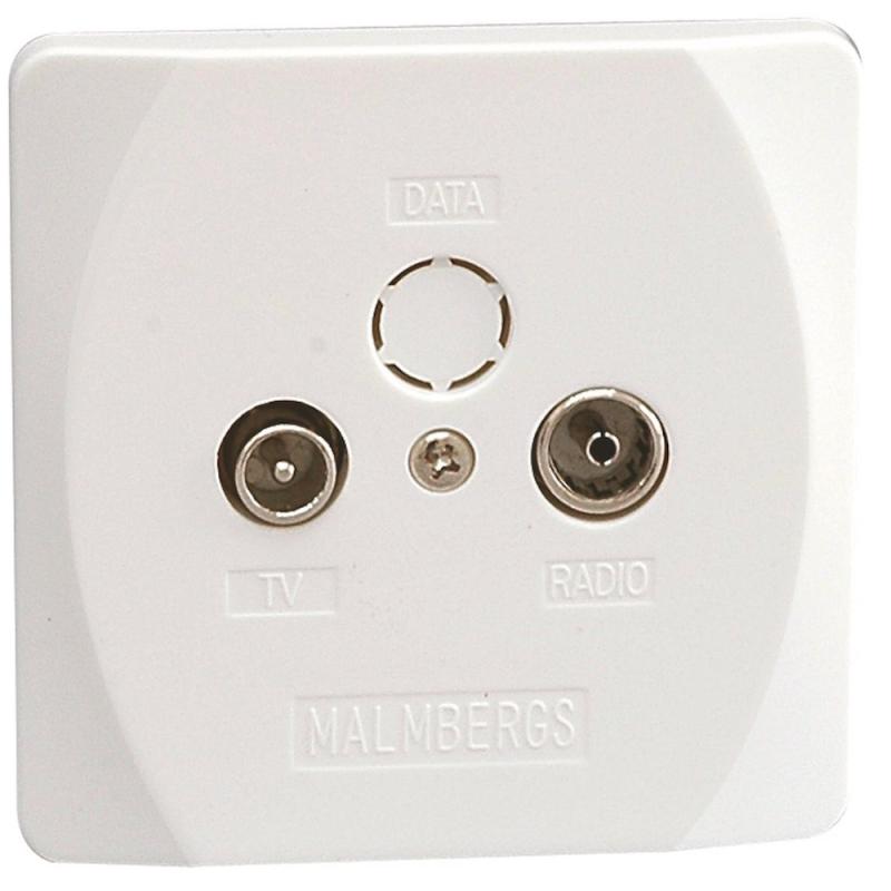 Antennestik Nova Hvid, Gennem TV/Radio, Malmbergs 18908158