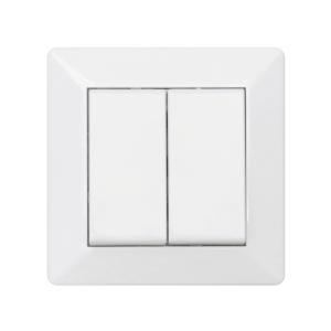 Delta Switch, Without Glow Lamp, Ral 9001, Crown, Malmbergs 1893423