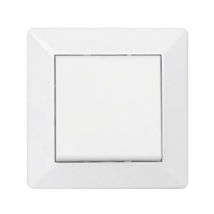 Delta Switch, Without Glow Lamp, Push, Ral 9001, Malmbergs 1893428