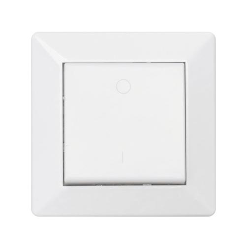 Delta Power-Afbryder, Uden Glødelampe, Ral 9001, Malmbergs 1893432