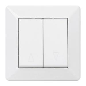 Delta Switch Without Glow Lamp Shutter Switch 10AX IP20 Malmbergs 1893734