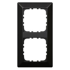 Delta Combination Frame 2-Fack Black Malmbergs 1893851