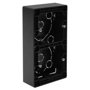 Delta Extension Frame Low 2-Slot Black Malmbergs 1893861