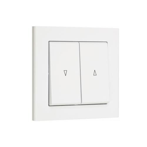 Jalusibrytare Optima Signalvit, Snabbkoppl, Malmbergs 1894414