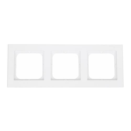 Kombinationsstel Optima, 3-Rums, 226x84mm, Signal Hvid, Malmbergs 1894426