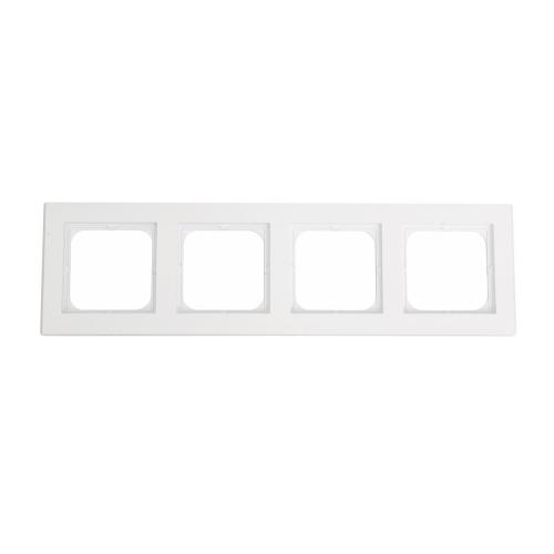 Combination Frame Optima, 4-Compartment, 297x84mm, Signal White, Malmbergs 1894427