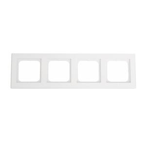 Combination Frame Optima, 4-Compartment, 297x84mm, Signal White, Malmbergs 1894427