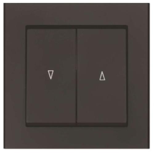 Blindkontakt Optima, Mat Sort, Hurtigkobling, Malmbergs 1894454