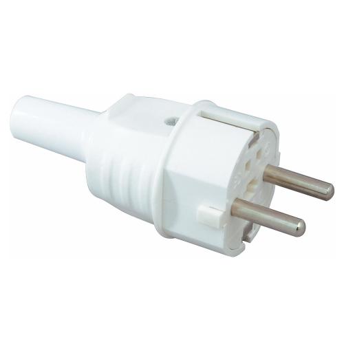 Stik, Med Jord, IP44, Hvid, Malmbergs 19210208