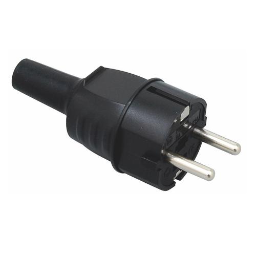 Stik, Med Jord, IP44, Sort, Malmbergs 19210238