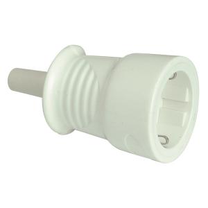 Joint Socket, Without Cover, IP44, White, Malmbergs 19230388
