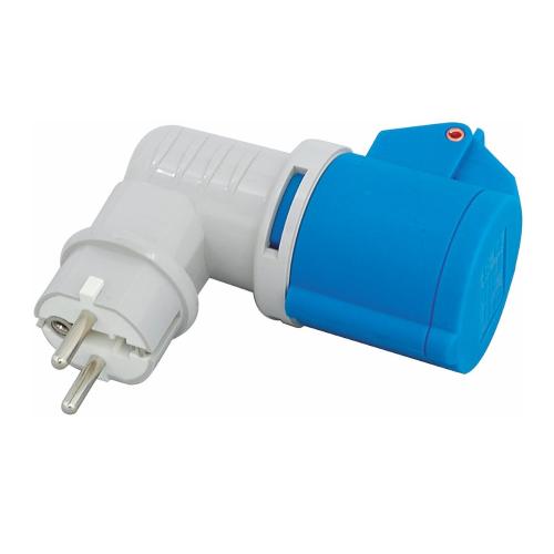 Övergångsadapter CEE Schuko 216-6/16A, Malmbergs 1951106