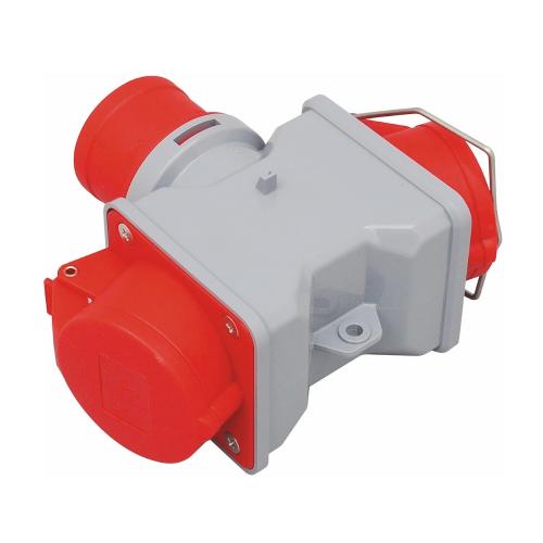 Grenuttag 416-6, 2x416-6, 400V/16A, Malmbergs 1951109