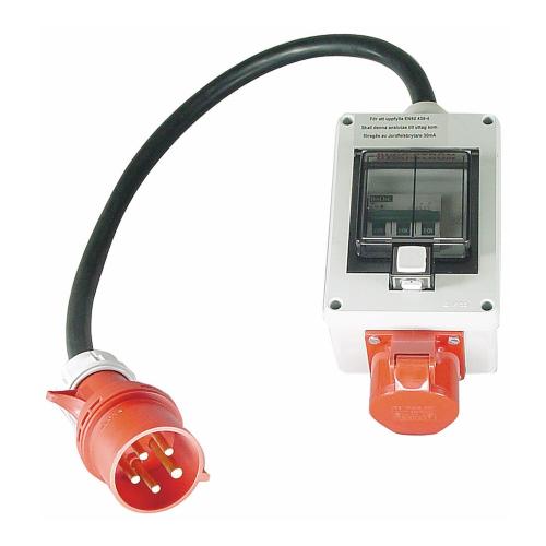 Afsikret Overgang, Afsikret, 400V, Bygg-Ström 1961203