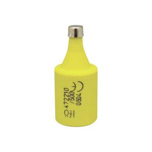 Diazed Fuse, 25A, DII, Fast Melting Plug, Yellow, 5pcs, Malmbergs 2010160