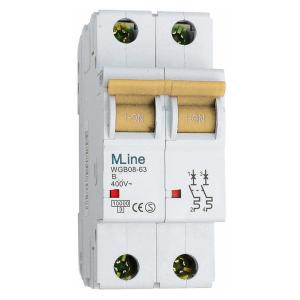 Automatic Fuse, Mline, 13A, IP20, 2Pol, B-Type, Sand, Malmbergs 2149012