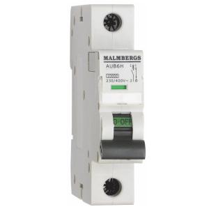 Dwarf Switch, 20A, 230/400V, 1Pol, C-Type, Malmbergs 2149238